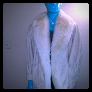 J Percy for Marvin Richards Genuine Leather  Coat